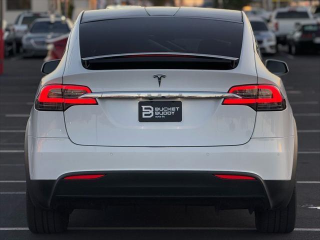 used 2018 Tesla Model X car, priced at $27,999