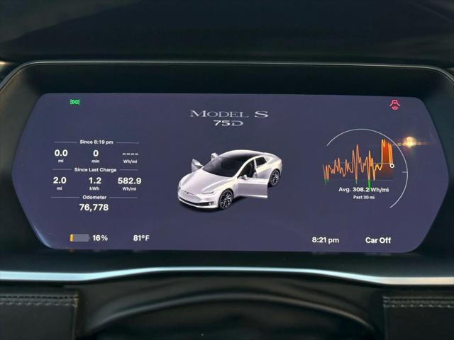 used 2016 Tesla Model S car, priced at $16,999