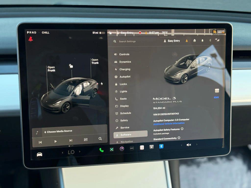 used 2019 Tesla Model 3 car, priced at $13,999