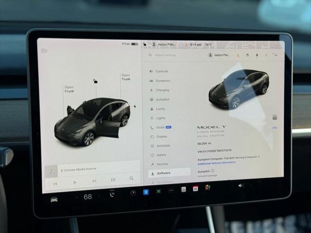 used 2021 Tesla Model Y car, priced at $26,999