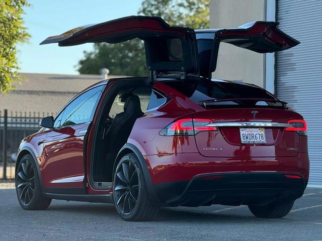 used 2017 Tesla Model X car, priced at $31,499