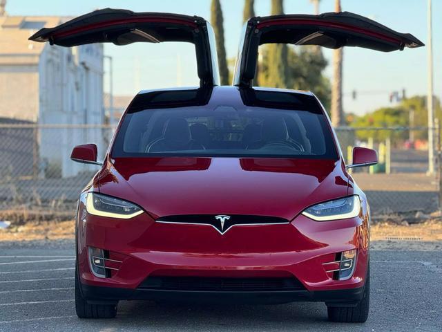 used 2017 Tesla Model X car, priced at $31,499