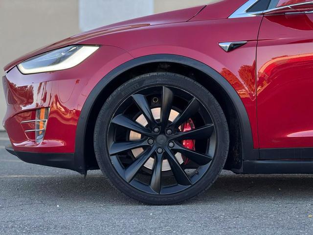 used 2017 Tesla Model X car, priced at $31,499