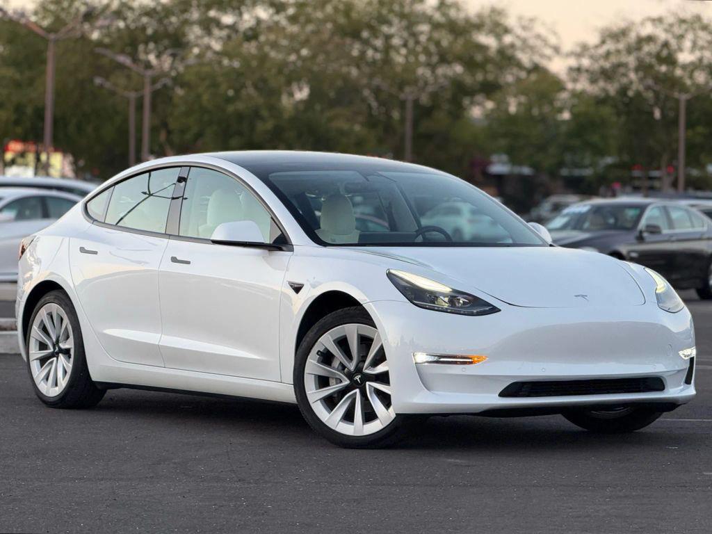 used 2022 Tesla Model 3 car, priced at $22,999