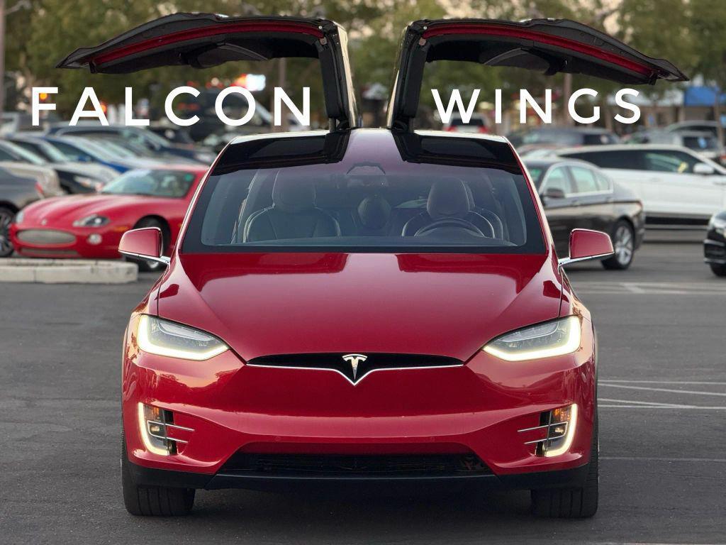 used 2017 Tesla Model X car, priced at $19,999