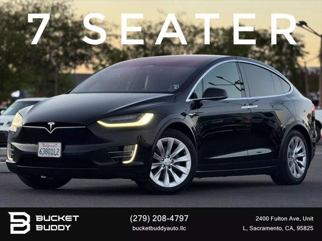 used 2017 Tesla Model X car, priced at $17,999