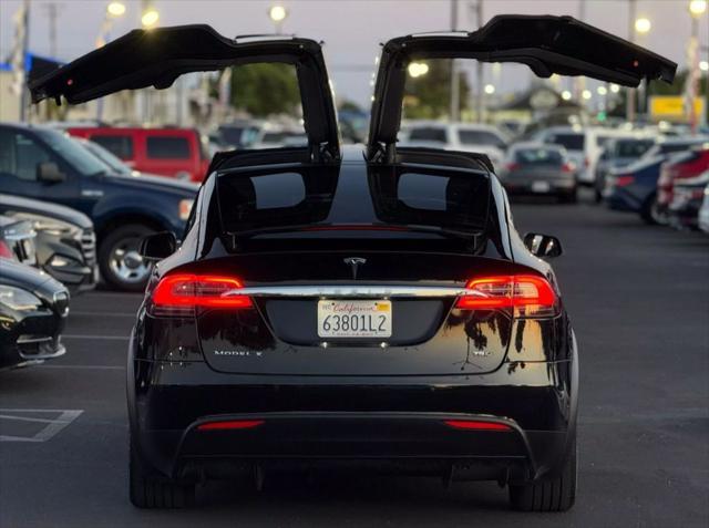 used 2017 Tesla Model X car, priced at $17,999