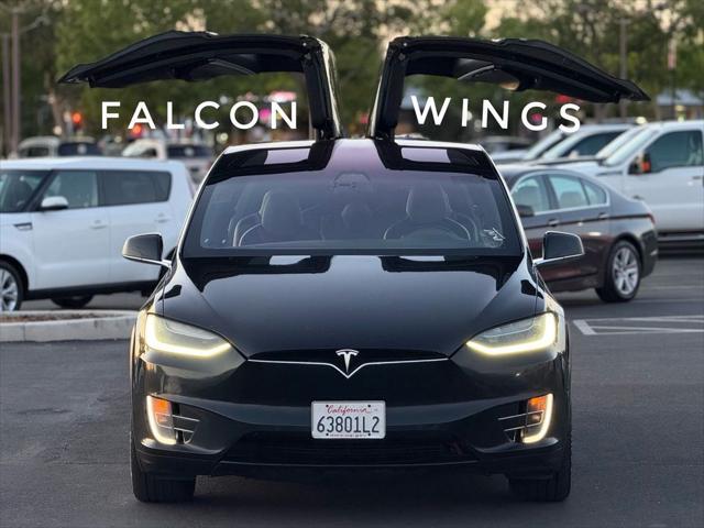 used 2017 Tesla Model X car, priced at $17,999