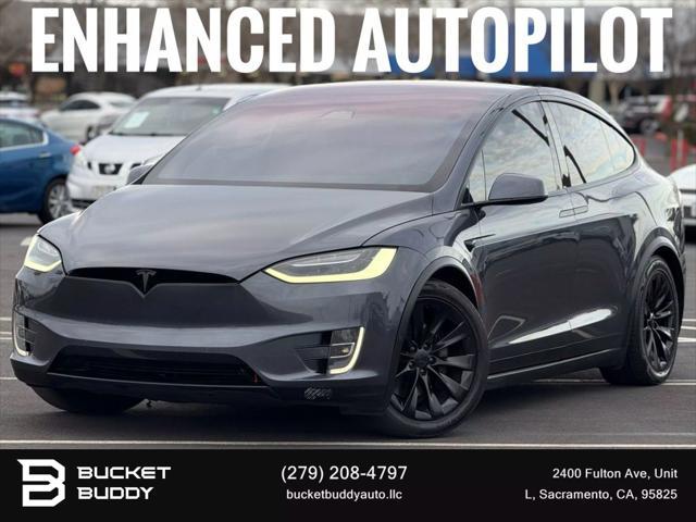 used 2017 Tesla Model X car, priced at $19,999