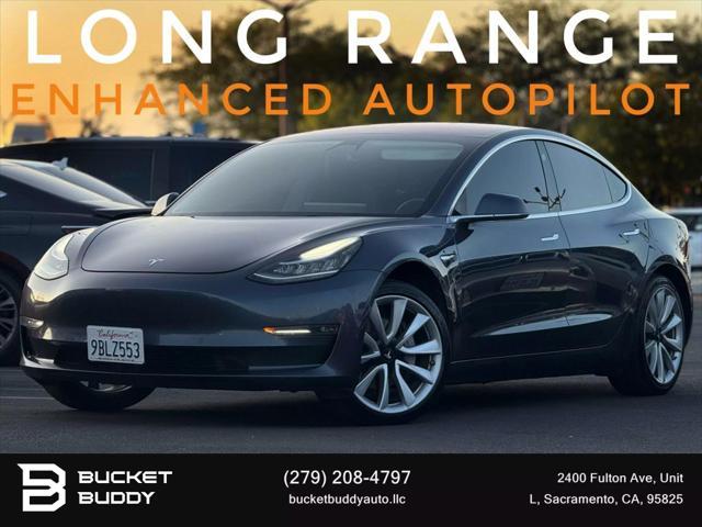 used 2018 Tesla Model 3 car, priced at $15,499