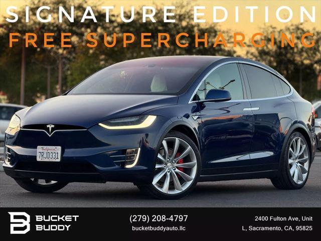 used 2016 Tesla Model X car, priced at $29,999