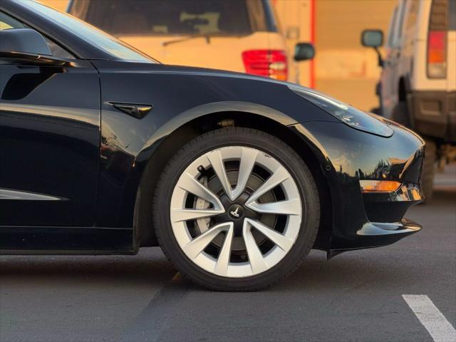 used 2022 Tesla Model 3 car, priced at $17,499