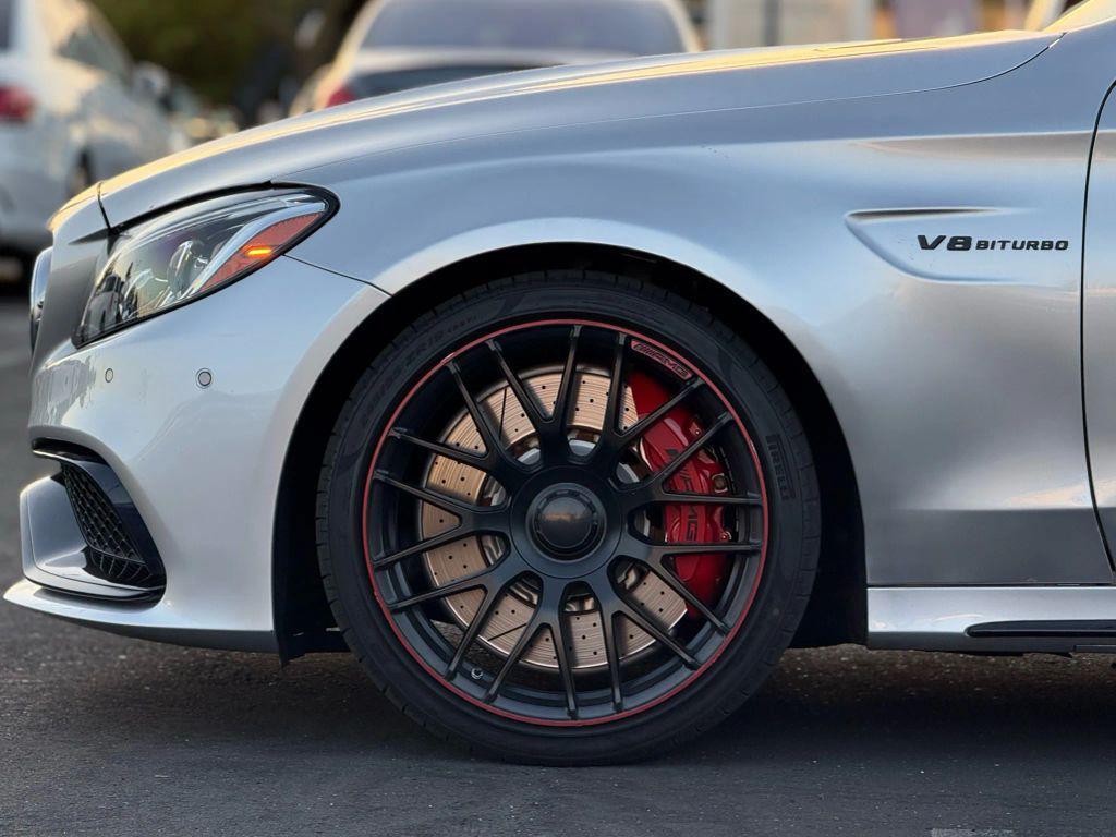 used 2015 Mercedes-Benz C-Class car, priced at $32,999