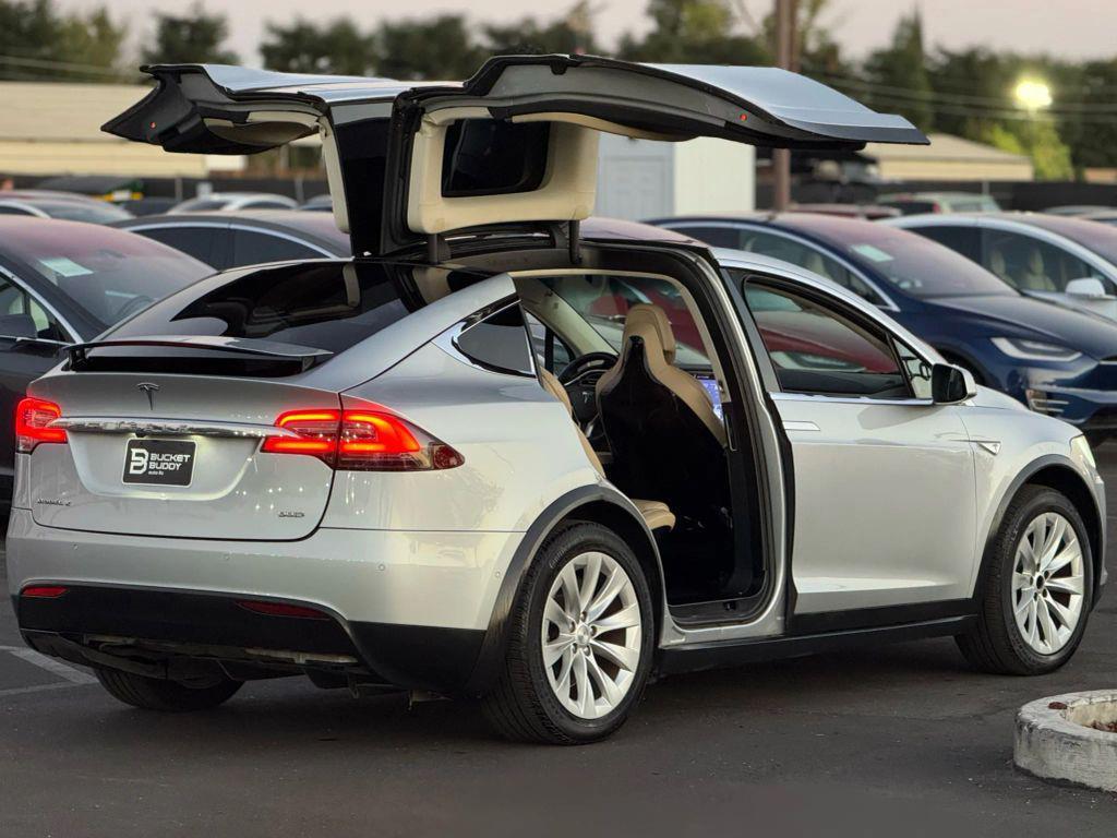 used 2016 Tesla Model X car, priced at $18,999