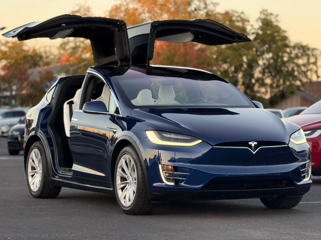 used 2018 Tesla Model X car, priced at $26,999