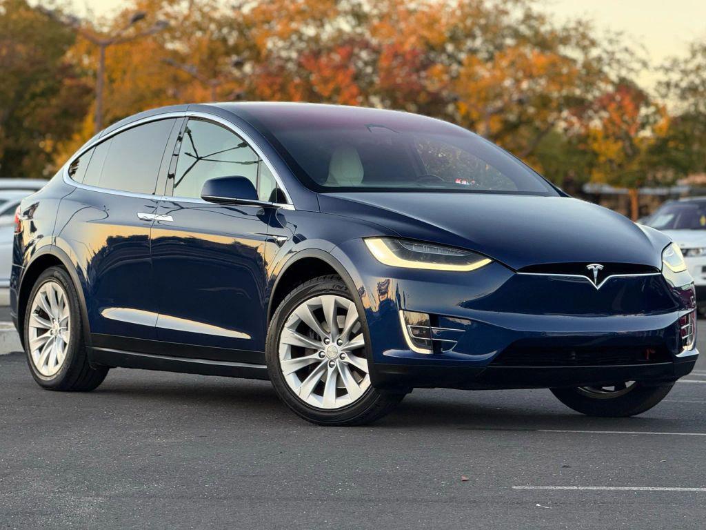 used 2018 Tesla Model X car, priced at $26,999