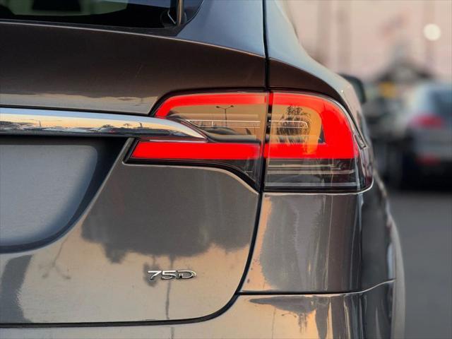 used 2018 Tesla Model X car, priced at $16,999