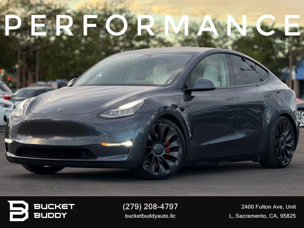 used 2020 Tesla Model Y car, priced at $19,999