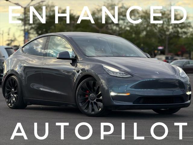 used 2020 Tesla Model Y car, priced at $19,999