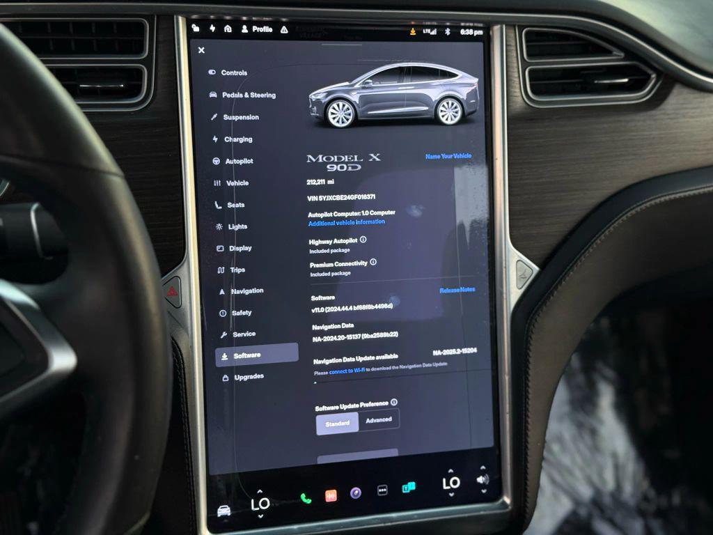 used 2016 Tesla Model X car, priced at $16,999