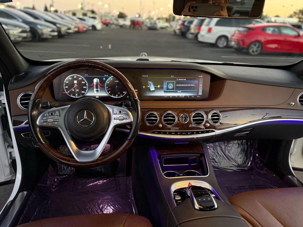 used 2018 Mercedes-Benz S-Class car, priced at $30,999