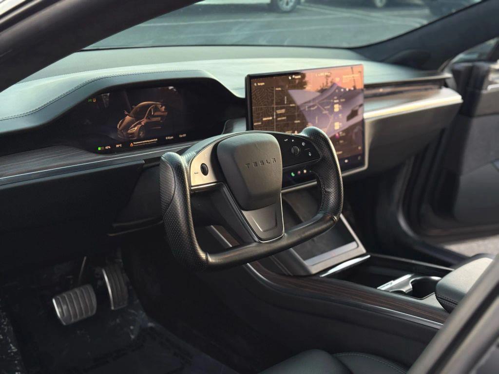 used 2021 Tesla Model S car, priced at $34,999