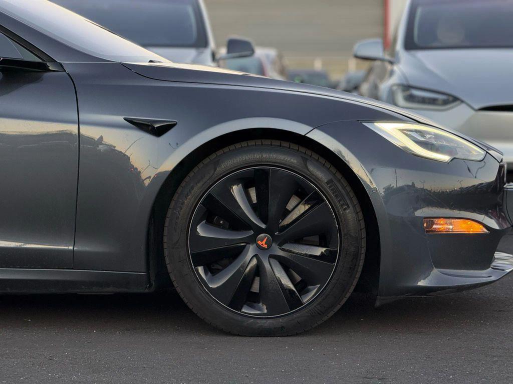 used 2021 Tesla Model S car, priced at $34,999