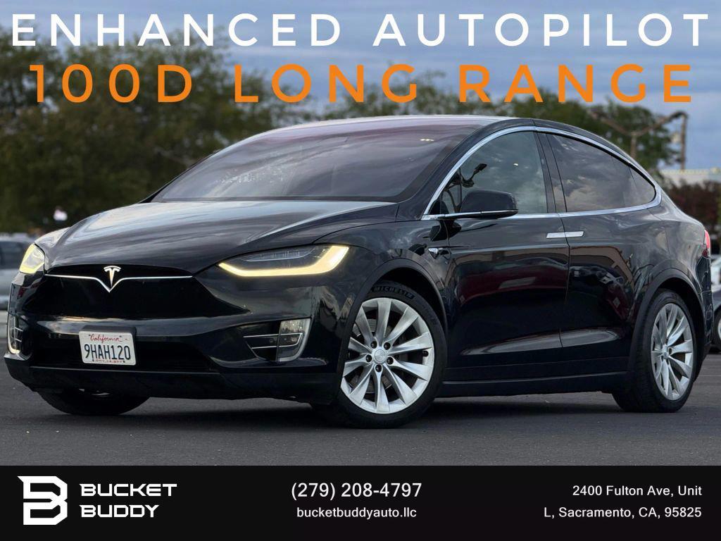 used 2018 Tesla Model X car, priced at $17,999