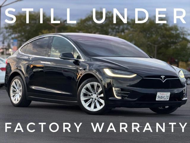 used 2018 Tesla Model X car, priced at $17,999