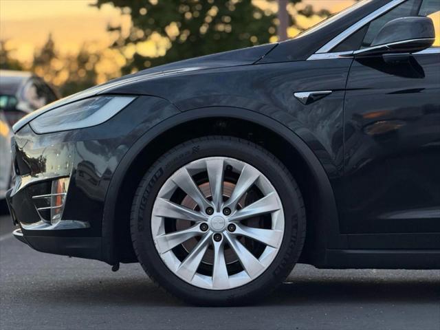used 2018 Tesla Model X car, priced at $17,999