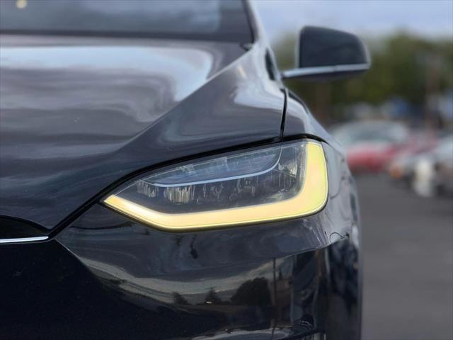 used 2018 Tesla Model X car, priced at $17,999
