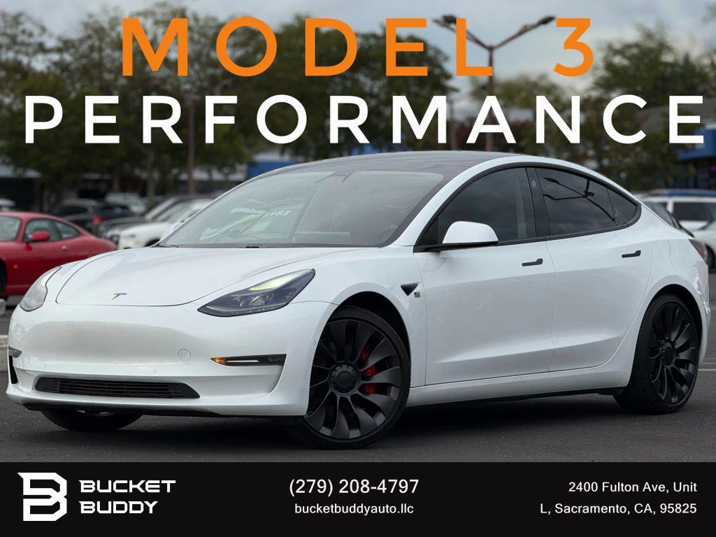 used 2021 Tesla Model 3 car, priced at $23,999