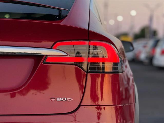 used 2016 Tesla Model X car, priced at $27,499