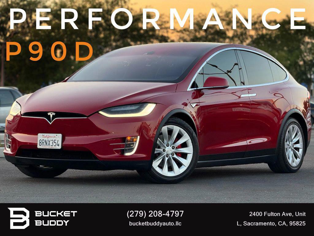 used 2016 Tesla Model X car, priced at $27,499