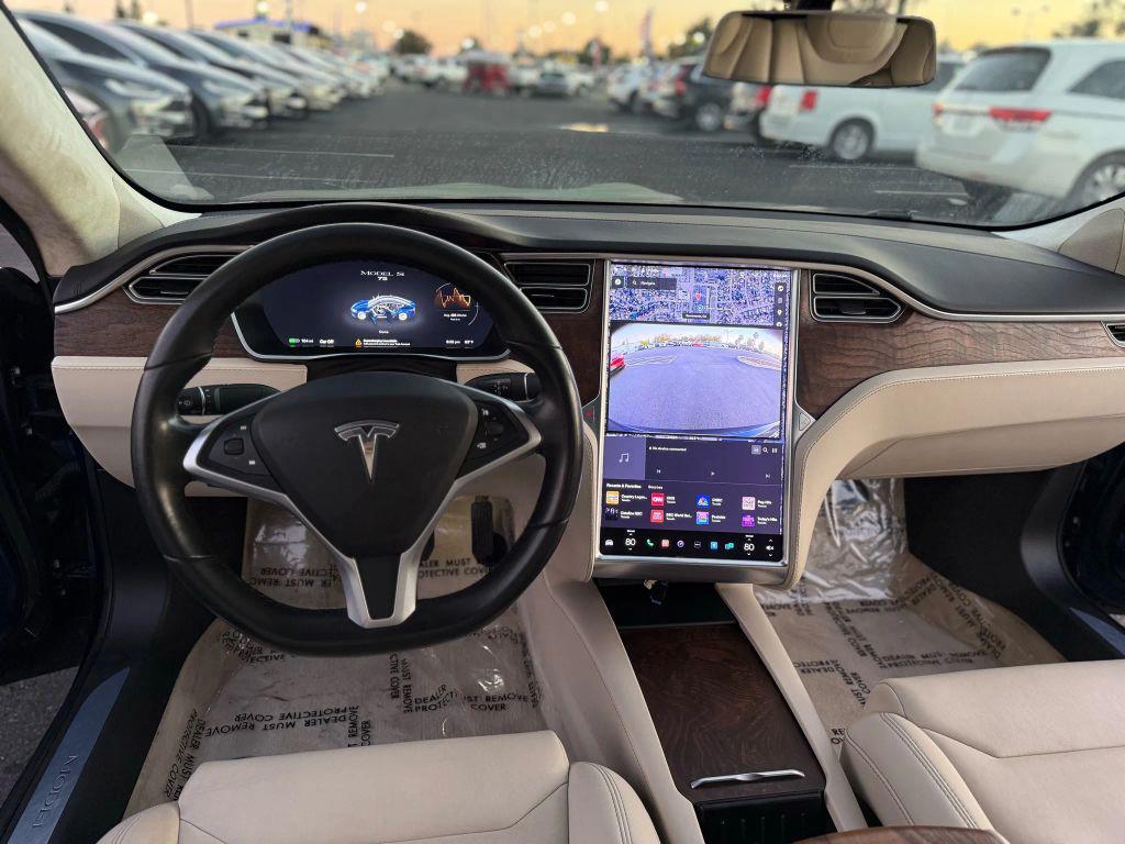 used 2017 Tesla Model S car, priced at $13,999