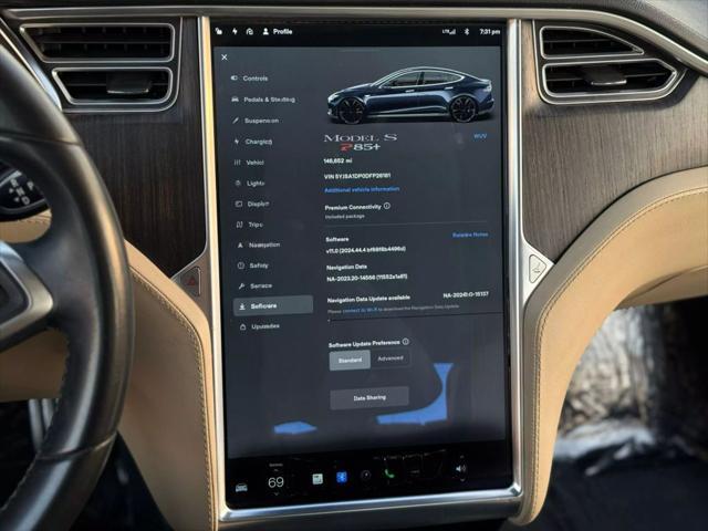 used 2013 Tesla Model S car, priced at $10,999