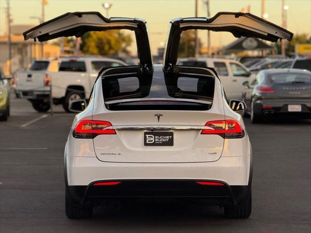 used 2017 Tesla Model X car, priced at $20,999