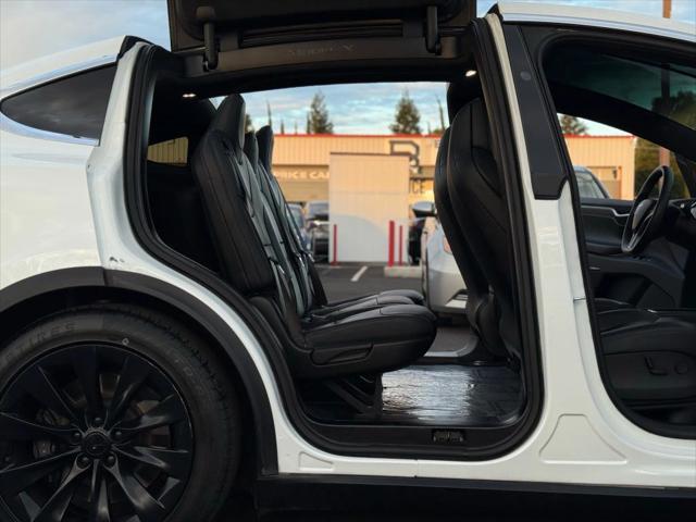 used 2017 Tesla Model X car, priced at $20,999