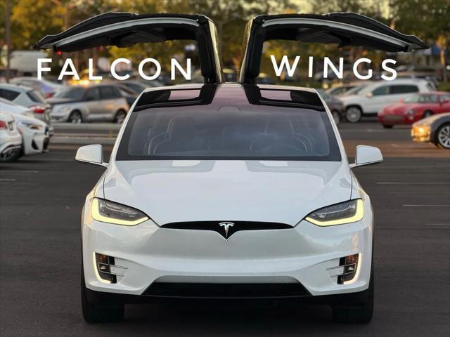 used 2017 Tesla Model X car, priced at $20,999