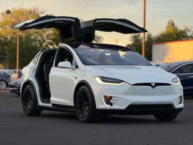 used 2017 Tesla Model X car, priced at $20,999