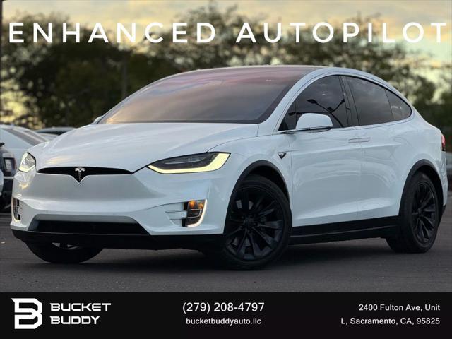 used 2017 Tesla Model X car, priced at $20,999