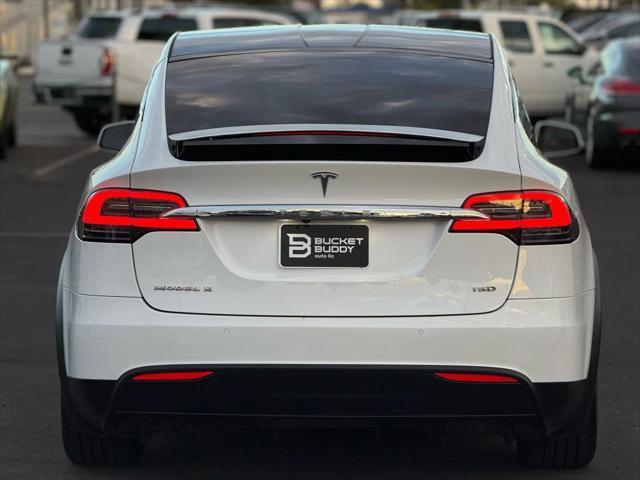 used 2017 Tesla Model X car, priced at $20,999