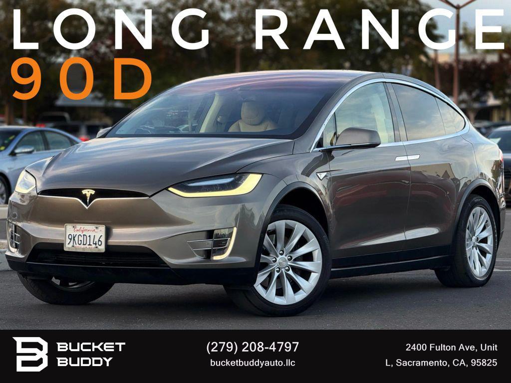 used 2016 Tesla Model X car, priced at $17,999