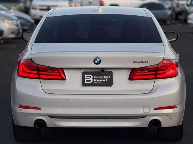used 2018 BMW 530 car, priced at $17,499
