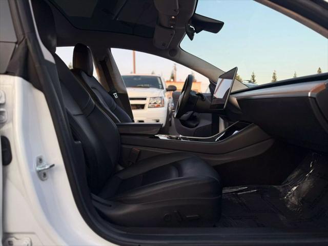 used 2017 Tesla Model 3 car, priced at $15,499