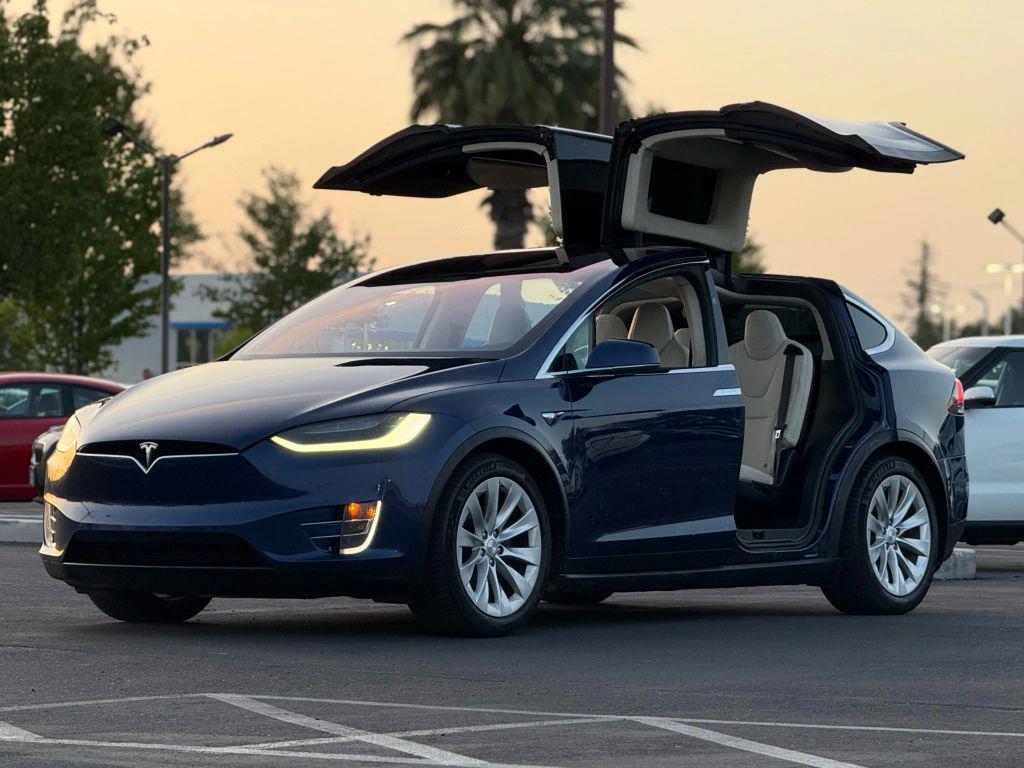 used 2018 Tesla Model X car, priced at $19,499