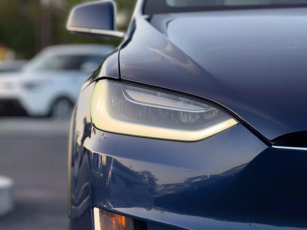 used 2018 Tesla Model X car, priced at $19,499