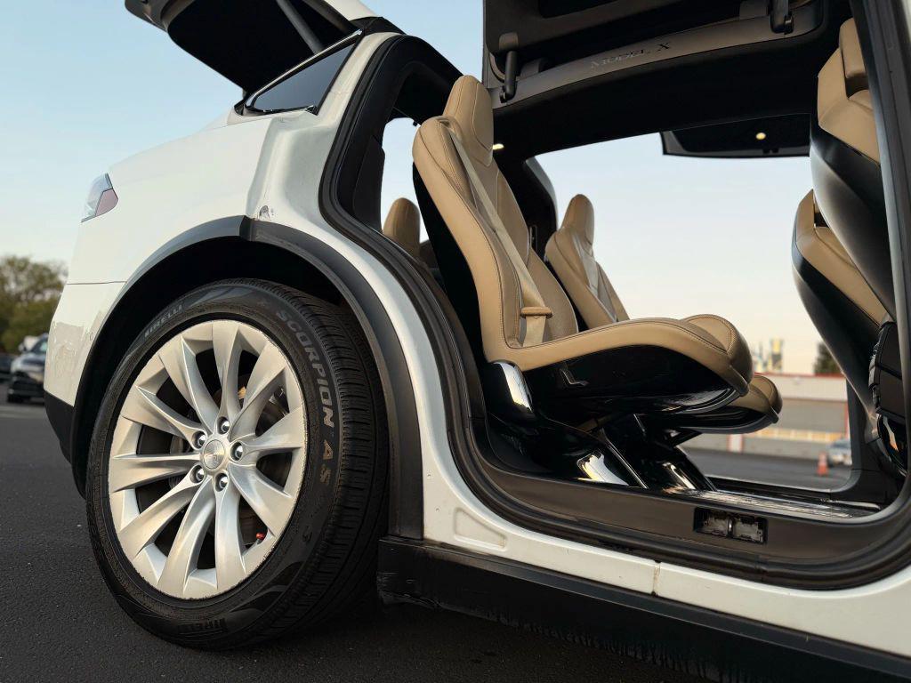 used 2016 Tesla Model X car, priced at $17,499