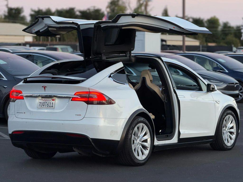 used 2016 Tesla Model X car, priced at $17,499