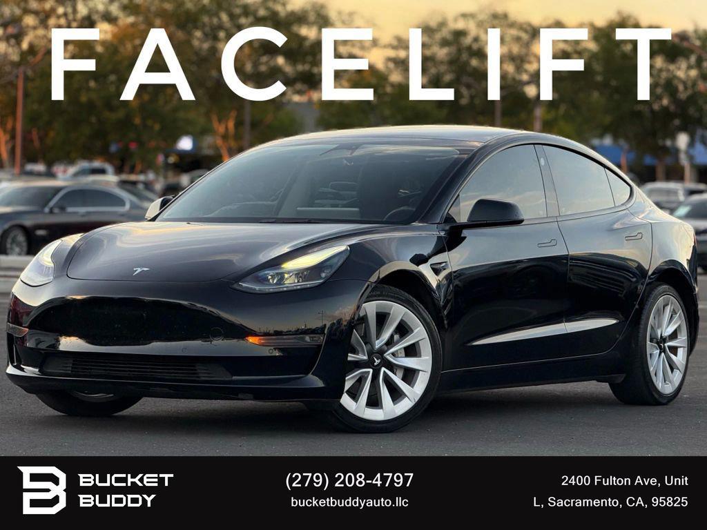 used 2022 Tesla Model 3 car, priced at $14,499
